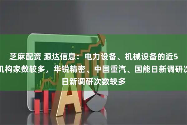 芝麻配资 源达信息：电力设备、机械设备的近5天调研机构家数较多，华锐精密、中国重汽、国能日新调研次数较多