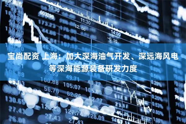 宝尚配资 上海：加大深海油气开发、深远海风电等深海能源装备研发力度