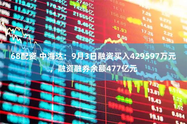 68配资 中海达：9月3日融资买入429597万元，融资融券余额477亿元